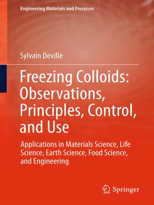 cover image of Freezing Colloids